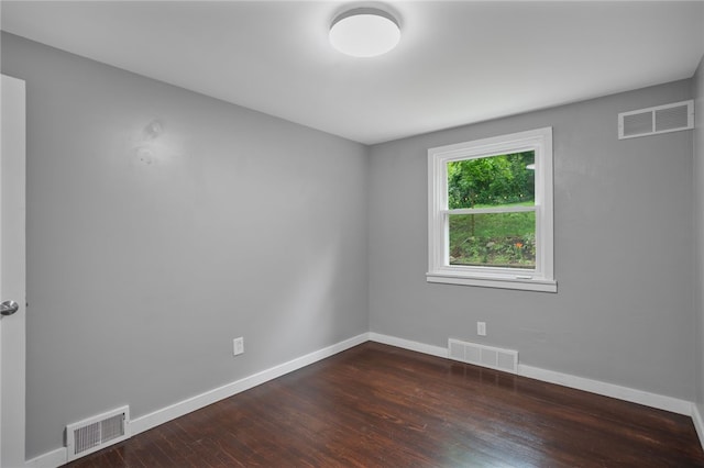 1809 Rosedale St, Verona, PA 15147 - empty room with dark wood-style flooring and baseboards