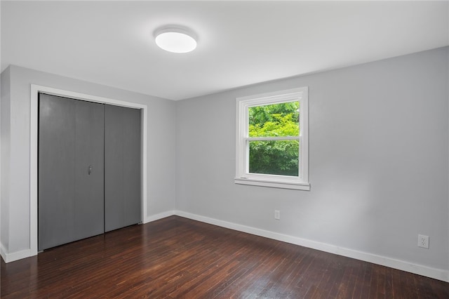1809 Rosedale St, Verona, PA 15147 - unfurnished bedroom with hardwood / wood-style floors and a closet