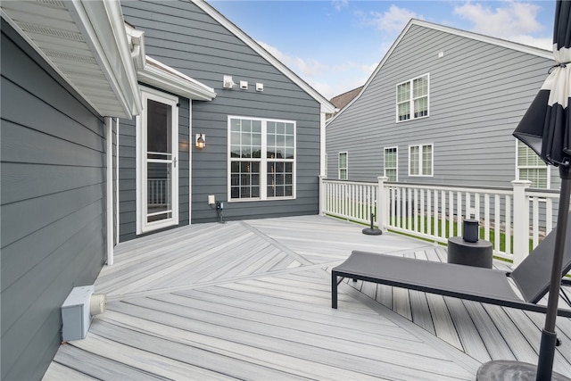 900 Thorn St, Sewickley, PA 15143 - view of wooden terrace