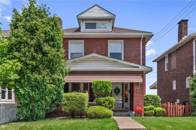 811 Bayridge Ave, Brookline, PA 15226 - traditional style home featuring brick siding and a shingled roof