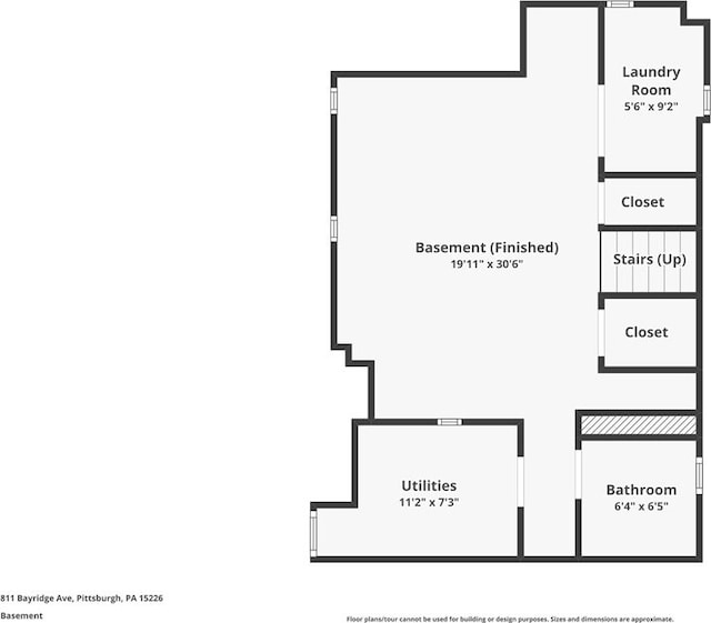 811 Bayridge Ave, Brookline, PA 15226 - view of floor plan / room layout