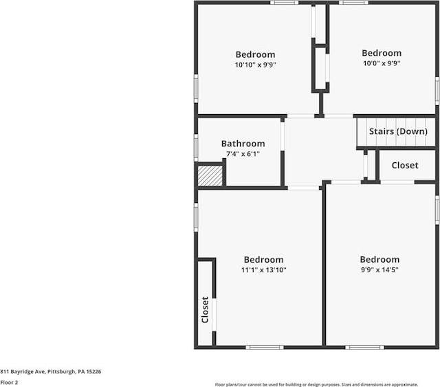 811 Bayridge Ave, Brookline, PA 15226 - view of home floor plan