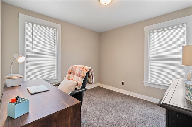 811 Bayridge Ave, Brookline, PA 15226 - carpeted home office with baseboards
