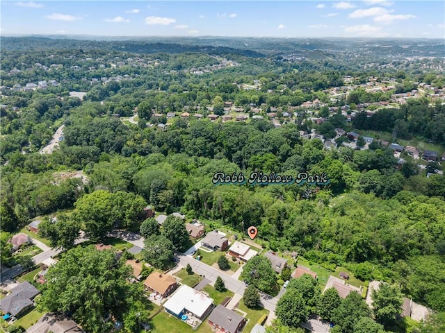 1314 Arrowood Dr, Mt Lebanon, PA 15243 - view of property location with a forest