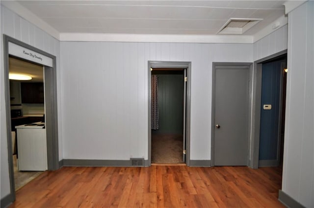 4632 Greensprings Ave, West Mifflin, PA 15122 - unfurnished bedroom featuring wood finished floors