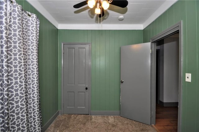 4632 Greensprings Ave, West Mifflin, PA 15122 - unfurnished bedroom featuring a ceiling fan