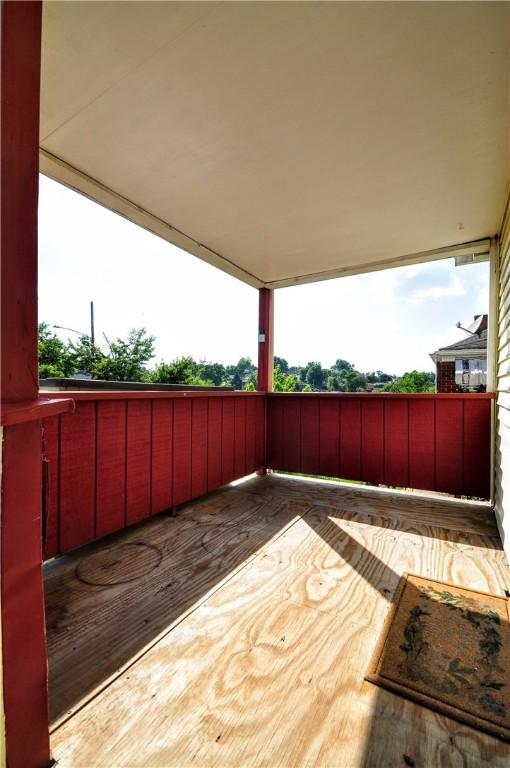 4632 Greensprings Ave, West Mifflin, PA 15122 - view of wooden terrace
