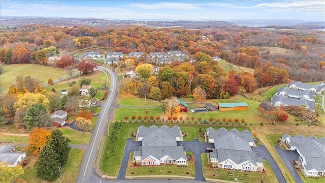 103 Spring Valley Dr, Jackson Twp, PA 16063 - aerial view of property's location with a forest and nearby suburban area