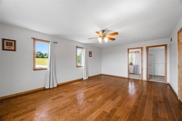 2812 Ridge Road Ext, Economy, PA 15005 - spare room with wood finished floors and a ceiling fan