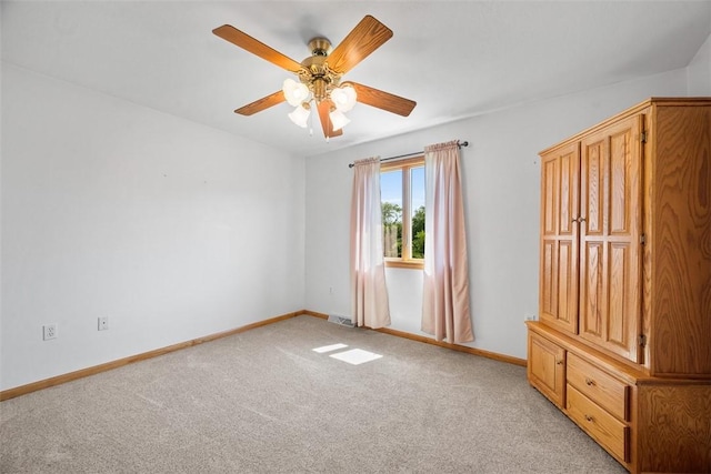 2812 Ridge Road Ext, Economy, PA 15005 - unfurnished bedroom featuring light carpet and ceiling fan