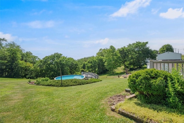 2812 Ridge Road Ext, Economy, PA 15005 - view of green lawn with an outdoor pool