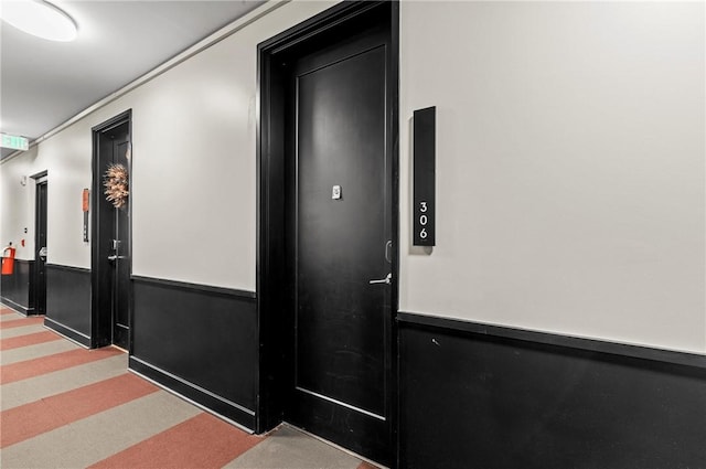 3725 Butler St Unit 306, Lawrenceville, PA 15201 - corridor featuring tile patterned floors