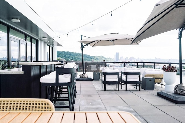 3725 Butler St Unit 306, Lawrenceville, PA 15201 - patio / terrace with an outdoor hangout area