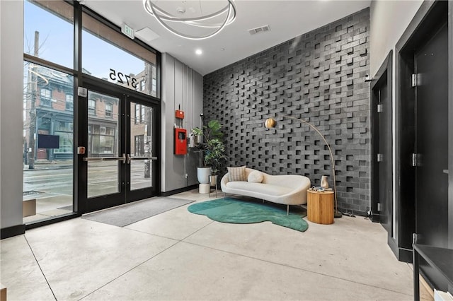 3725 Butler St Unit 306, Lawrenceville, PA 15201 - lobby featuring a towering ceiling and recessed lighting
