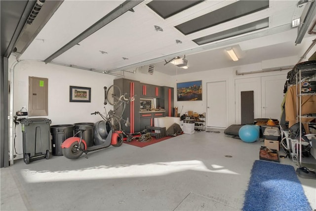 1817 Fox Way S, Side, PA 15203 - garage with electric panel and a garage door opener