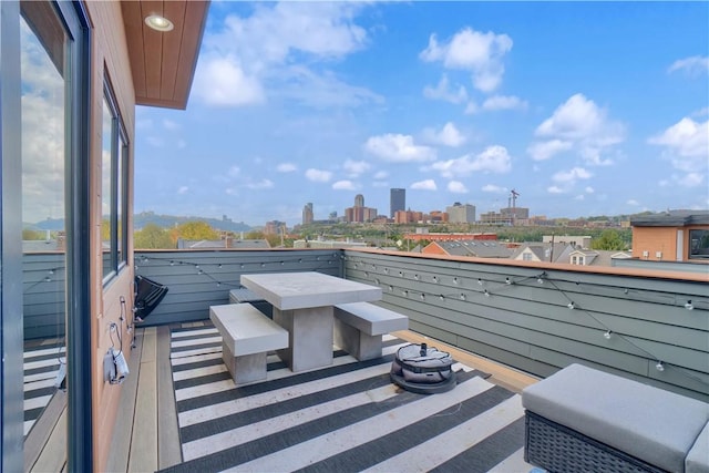 1817 Fox Way S, Side, PA 15203 - balcony featuring a view of city