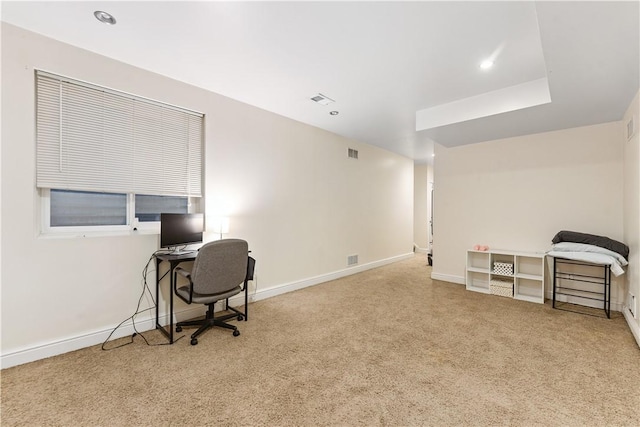 21 Enon Way S, Side, PA 15203 - office featuring carpet floors and recessed lighting