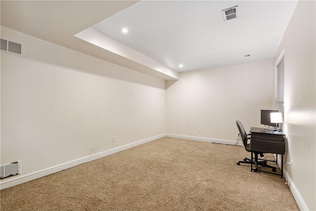 21 Enon Way S, Side, PA 15203 - unfurnished office featuring light colored carpet and recessed lighting