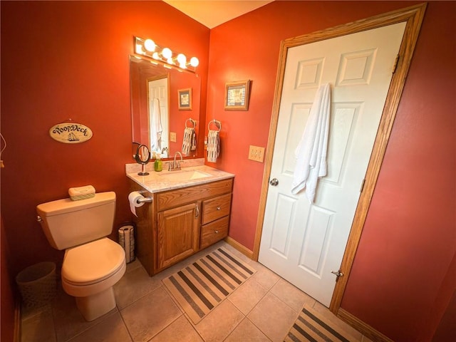 121 Covington Dr, Center Twp, PA 16001 - bathroom with vanity and tile patterned flooring
