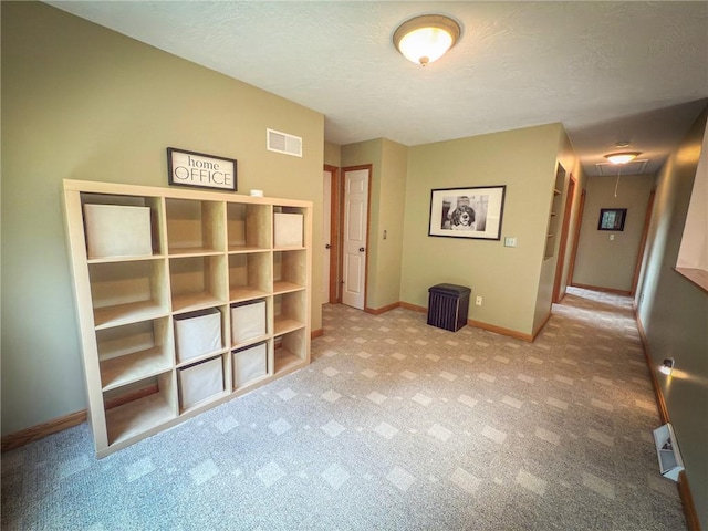 121 Covington Dr, Center Twp, PA 16001 - carpeted empty room with attic access and a textured ceiling