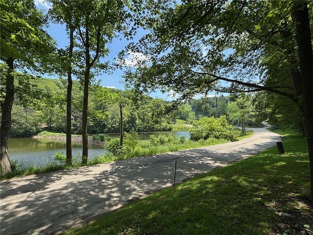 13 Lakeview Dr, Hidden Valley, PA 15502 - view of property's community with a water view and a wooded view