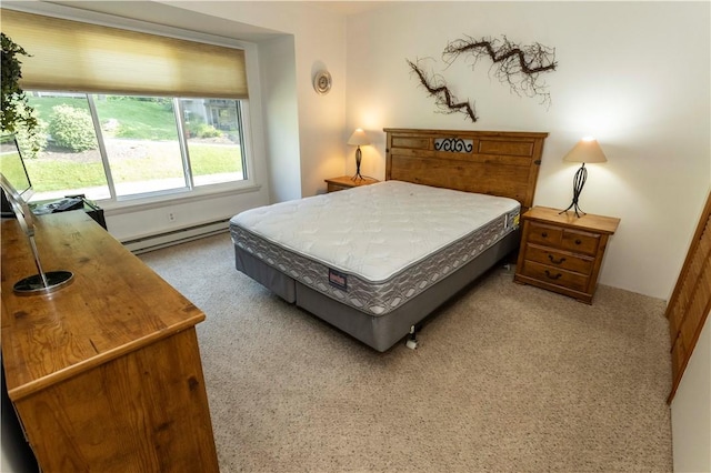 13 Lakeview Dr, Hidden Valley, PA 15502 - bedroom featuring a baseboard radiator and carpet floors