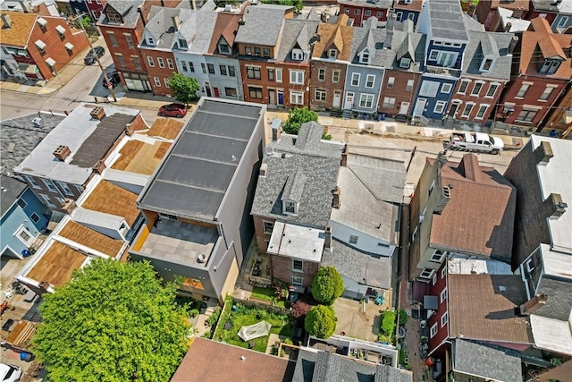160 45th St, Lawrenceville, PA 15201 - aerial perspective of suburban area
