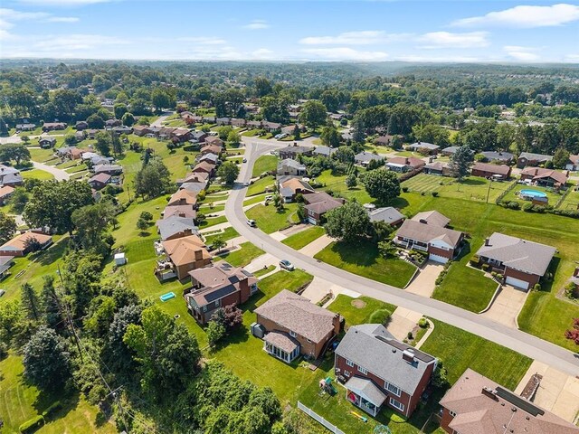 4715 Meadowgreen Dr, Whitehall, PA 15236 - aerial perspective of suburban area