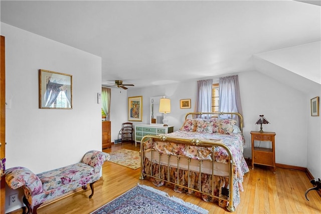 6826 Church Ave, Ben Avon, PA 15202 - bedroom featuring wood finished floors and ceiling fan