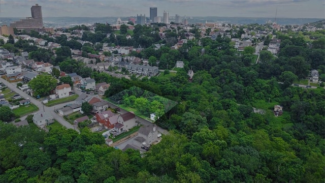 517 Augusta St, Mt Washington, PA 15211 - aerial view of property's location featuring nearby urban area