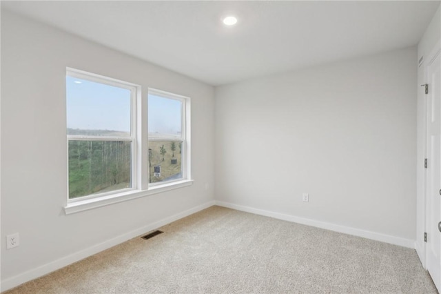 116 River Ridge Drive, Moon/Crescent Twp, PA 15108 - carpeted empty room featuring baseboards and recessed lighting