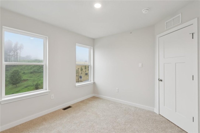 116 River Ridge Drive, Moon/Crescent Twp, PA 15108 - spare room featuring carpet and a smoke detector