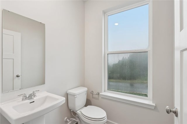 116 River Ridge Drive, Moon/Crescent Twp, PA 15108 - half bath with toilet and a sink