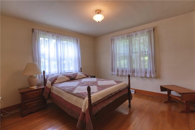267 Blackhawk Rd, Chippewa Twp, PA 15010 - bedroom with hardwood / wood-style flooring and baseboards