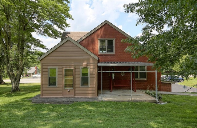 267 Blackhawk Rd, Chippewa Twp, PA 15010 - back of house featuring a yard and a patio