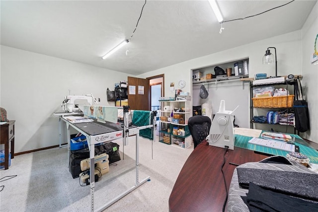 128 Honey Suckle Ln, Unity Twp, PA 15601 - office featuring carpet flooring