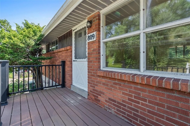 809 Sleepy Hollow Rd, Castle Shannon, PA 15234 - view of wooden deck