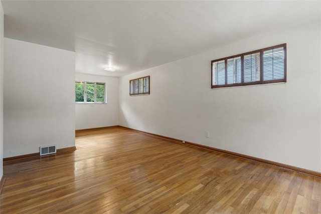 809 Sleepy Hollow Rd, Castle Shannon, PA 15234 - spare room featuring wood-type flooring and baseboards