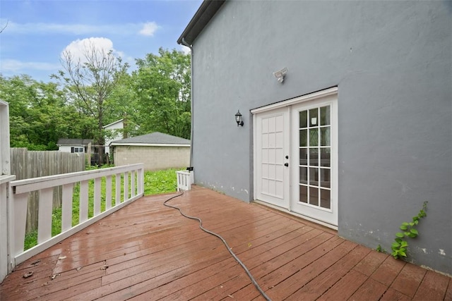 146 Mill St, Penn Hills, PA 15147 - view of wooden terrace