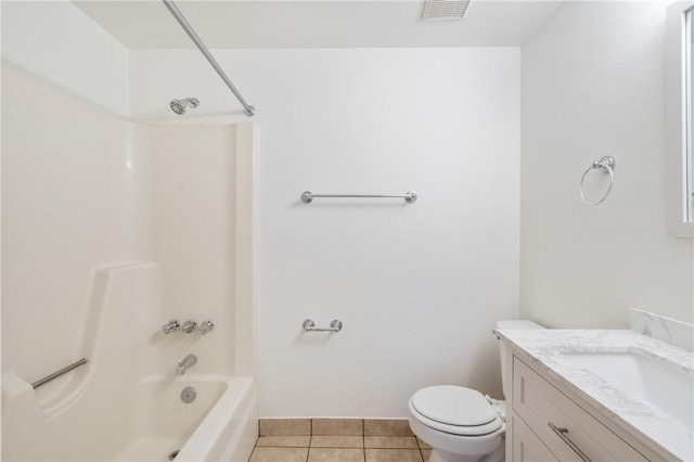 404 Beulah St, Shaler, PA 15209 - bathroom featuring vanity, shower / bath combination, and tile patterned flooring