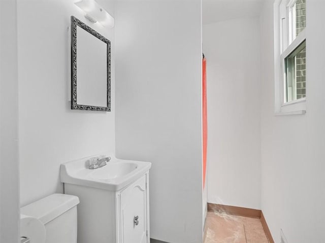 773 Somerville Dr, Saint Clair, PA 15243 - bathroom with toilet and vanity