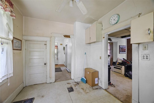 11839 Crockett St, North Huntingdon, PA 15647 - kitchen with ceiling fan