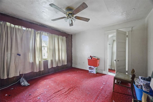 11839 Crockett St, North Huntingdon, PA 15647 - carpeted empty room featuring ceiling fan and baseboards