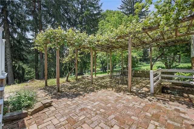 904-906 Blackburn Rd, Sewickley Heights, PA 15143 - view of patio featuring a pergola