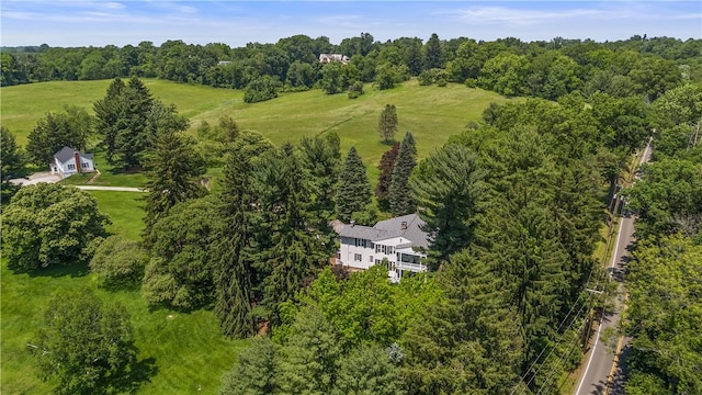 904-906 Blackburn Rd, Sewickley Heights, PA 15143 - view from above of property with a forest