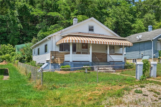 41 Taylor Ave, East Bethlehem, PA 15322 - view of front facade featuring a chimney