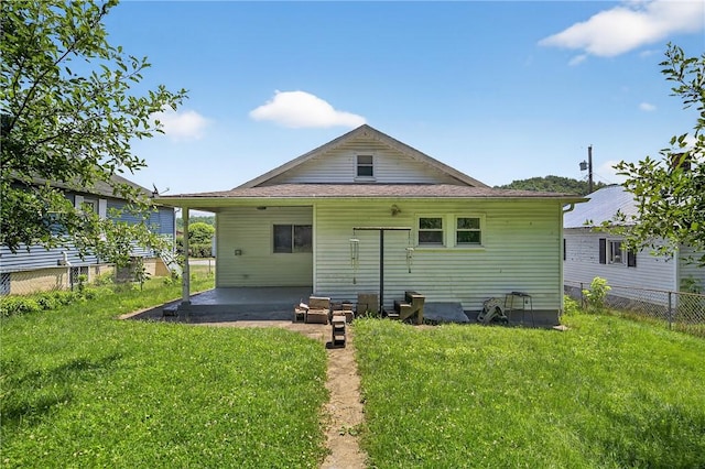 41 Taylor Ave, East Bethlehem, PA 15322 - back of property featuring a patio area