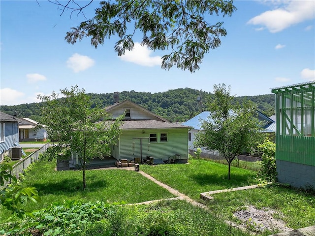 41 Taylor Ave, East Bethlehem, PA 15322 - rear view of house featuring a fenced backyard