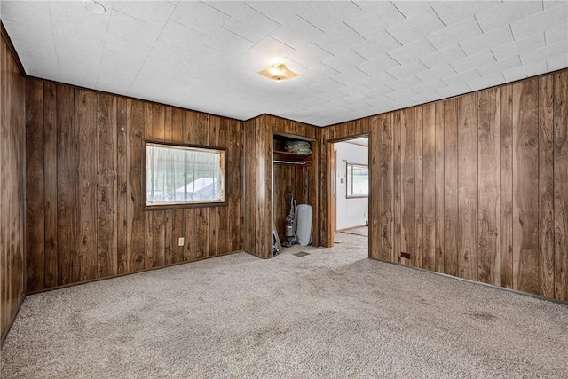 41 Taylor Ave, East Bethlehem, PA 15322 - carpeted spare room with wooden walls