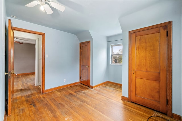 1000 Prospect Rd, Whitehall, PA 15227 - unfurnished bedroom with light wood-type flooring and a ceiling fan